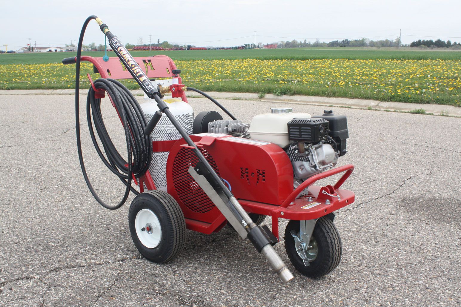 NEW 2024 KM Crack Jet II – Asphalt Heat Lance